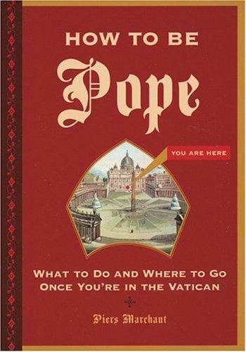 Cover for How to Be Pope