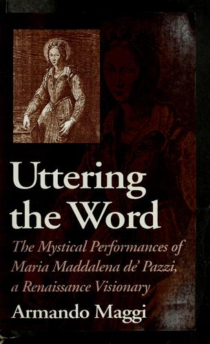 Cover for Uttering the Word