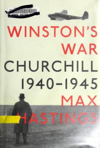 Cover for Winston's war