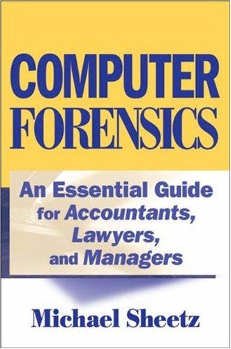 Cover for Computer Forensics
