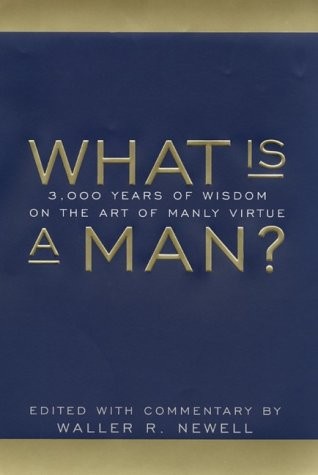 Cover for What is a man?