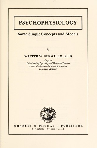 Cover for Psychophysiology