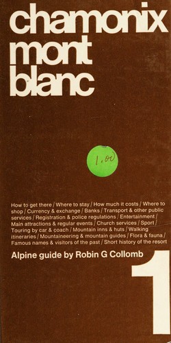 Cover for Chamonix-Mont Blanc