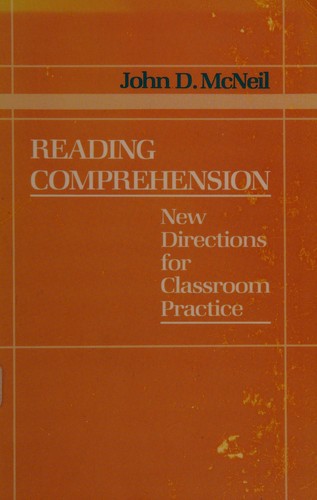 Cover for Reading comprehension