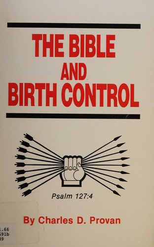 Cover for The Bible and birth control