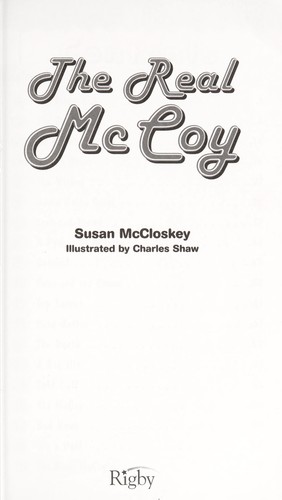 Cover for The Real Mccoy