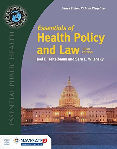 Cover for Essentials of Health Policy and Law