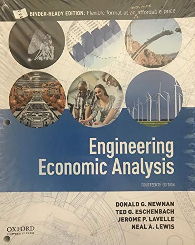 Cover for Engineering Economic Analysis 14th ed.