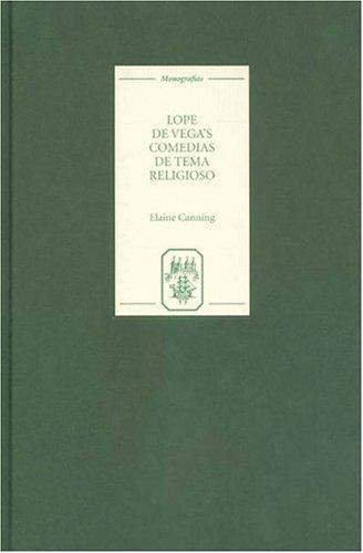 Cover for Lope de Vega's 'Comedias de tema religioso'