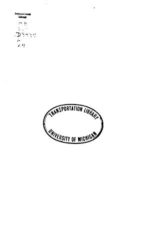 Cover for Corporate History of the Delaware and Hudson Company and Subsidiary Companies