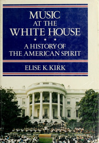 Cover for Music at the White House