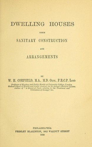 Cover for Dwelling houses