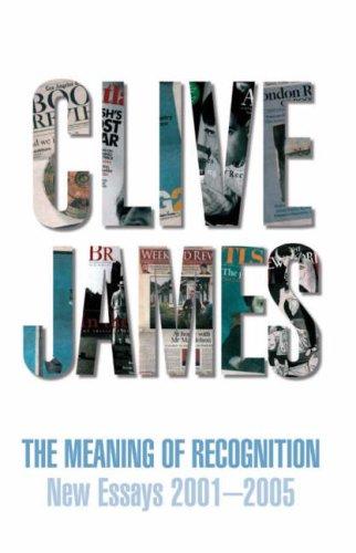 Cover for Meaning of Recognition