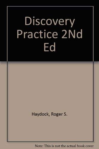 Cover for Discovery practice