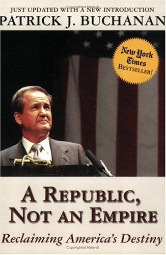 Cover for A Republic, Not an Empire