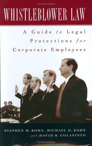 Cover for Whistleblower Law