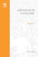Cover for Advances in Catalysis, Volume 28