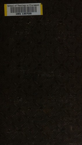 Cover for An original essay on the immateriality and immortality of the human soul