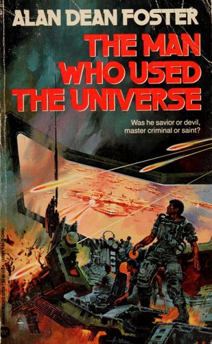 Cover for The man who used the universe