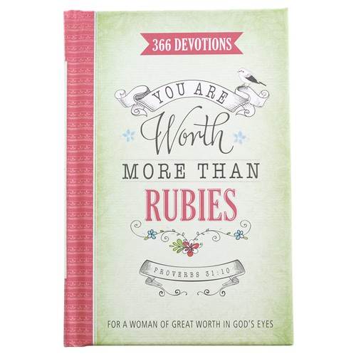 Cover for YOU ARE WORTH MORE THAN RUBIES (HC)