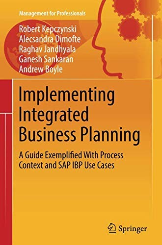 Cover for Implementing Integrated Business Planning