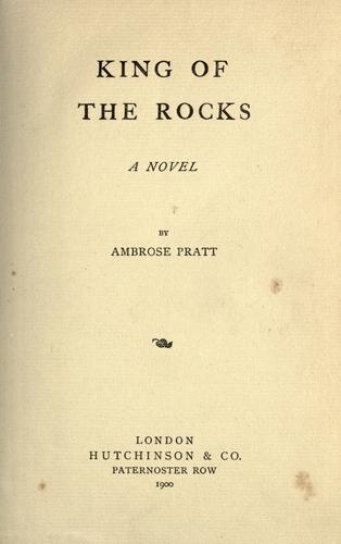 Cover for King of the rocks