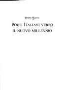 Cover for Poeti italiani verso il nuovo millennio