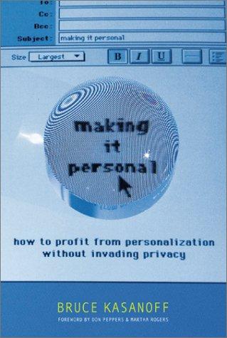 Cover for Making It Personal