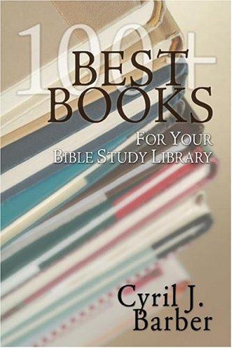 Cover for Best Books for Your Bible Study Library
