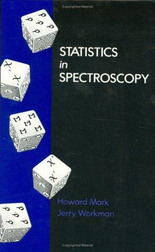Cover for Statistics in spectroscopy
