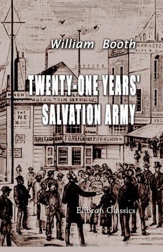Cover for Twenty-One Years' Salvation Army