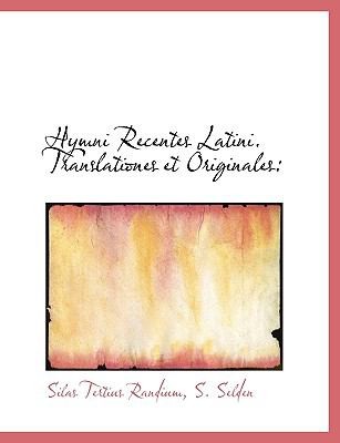 Cover for Hymni Recentes Latini Translationes Et Originales