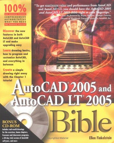 Cover for AutoCAD 2005 and AutoCAD LT 2005 Bible