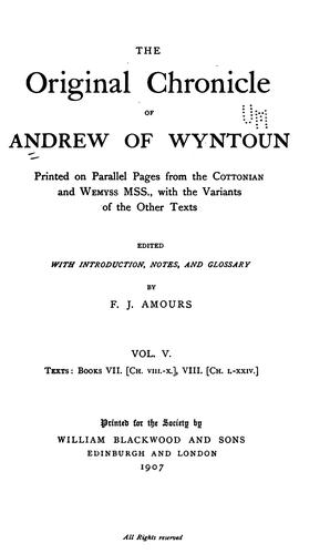 Cover for Scot. Text S.
