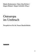 Cover for Osteuropa im Umbruch