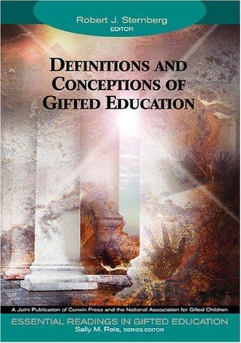 Cover for Definitions and Conceptions of Giftedness (Essential Readings in Gifted Education Series)