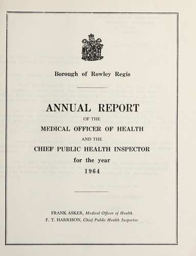 Cover for [Report 1964]