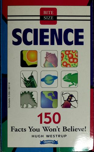 Cover for Bite size science