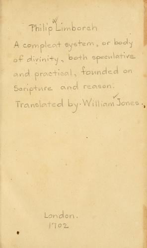 Cover for A compleat system, or body of divinity, both speculative and practical