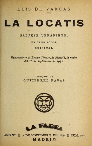 Cover for La locatis