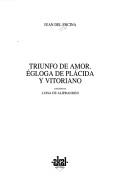 Cover for Triunfo de amor