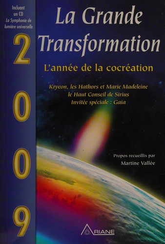 Cover for La grande transformation