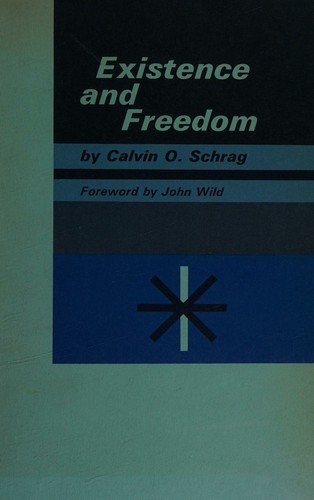 Cover for Existence and freedom