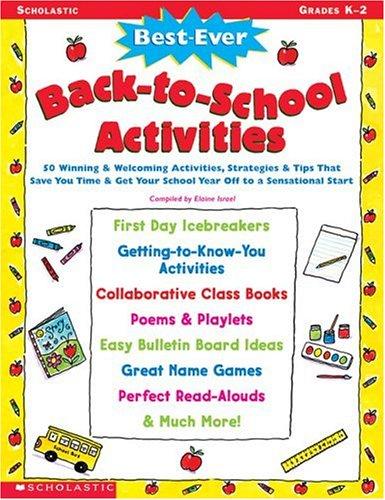 Cover for Best Ever Back-To-School Activities