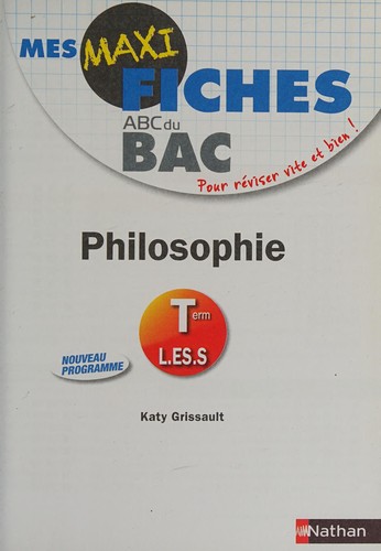Cover for Mes MAXI Fiches Philosophie Terminale L-ES-S