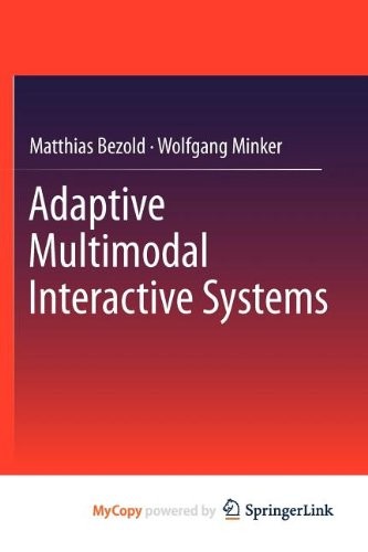 Cover for Adaptive Multimodal Interactive Systems