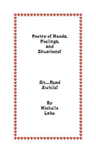 Cover for Poetry Of Moods, Feelings And Situations