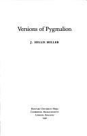 Cover for Versions of Pygmalion