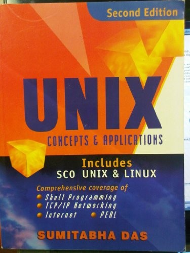 Cover for UNIX, concepts and applications