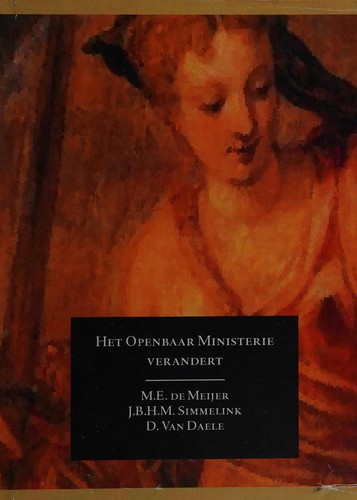 Cover for Het openbaar ministerie verandert